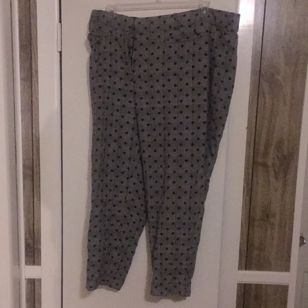 Lane Bryant Polka Dot Pants